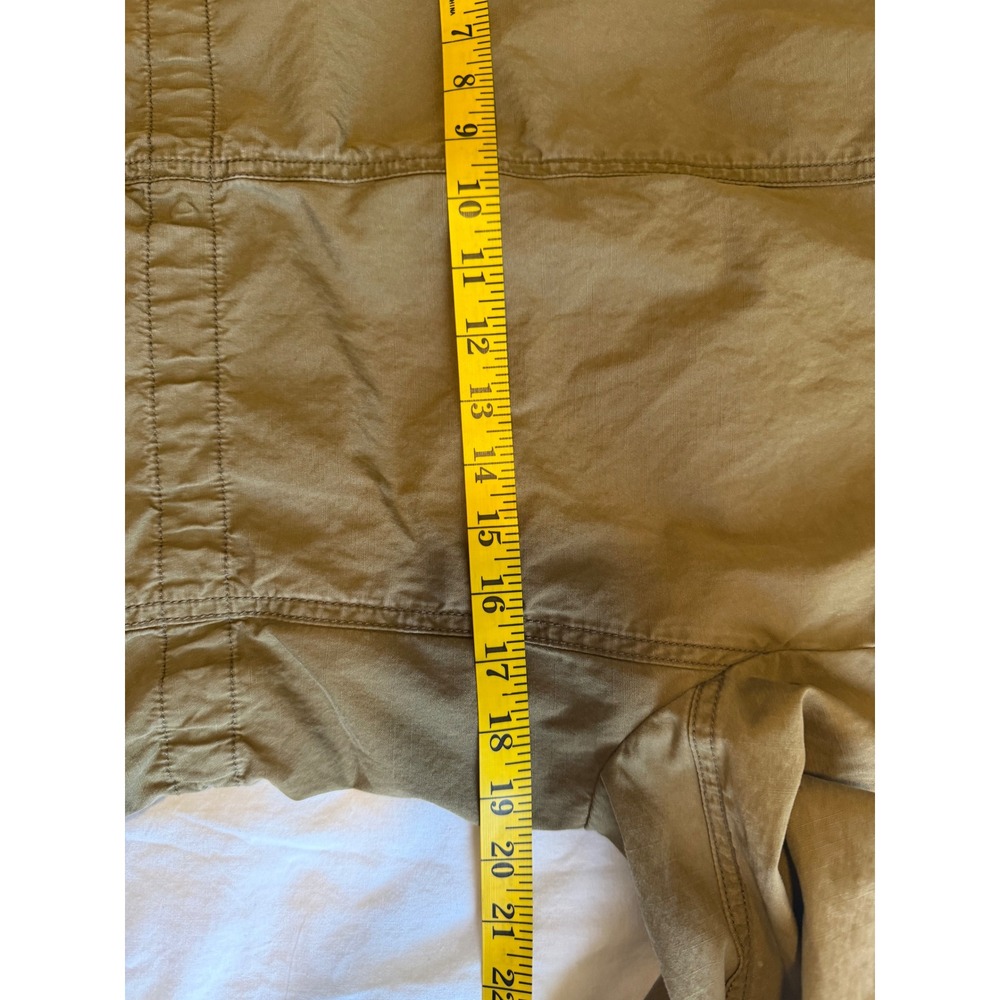 Loft Olive Green Utility Jacket Button Lightweigh… - image 6